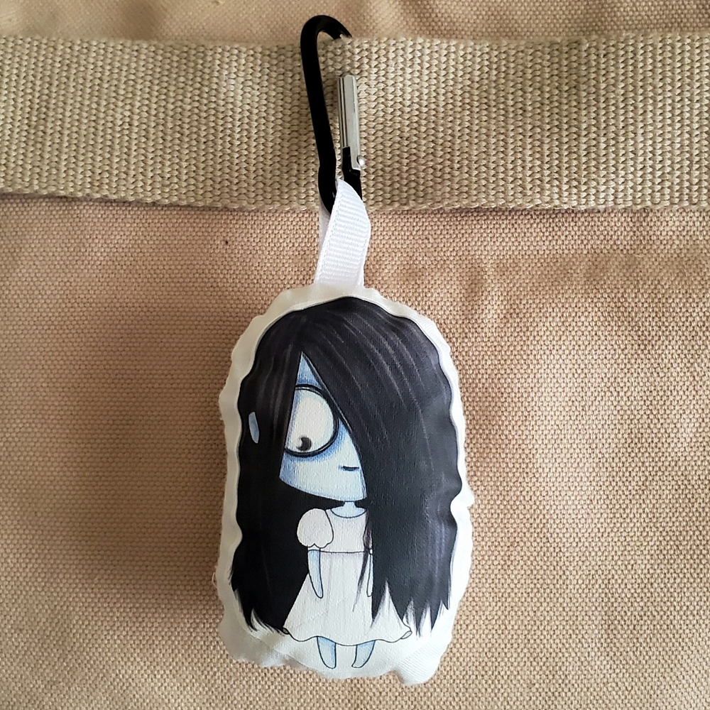 The Ring Horror Bag Dangle/ Key Chain. New.